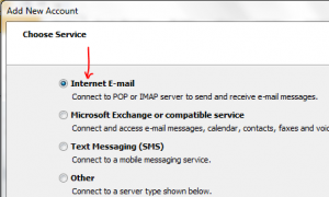 dreamhost email setup for outlook 2010